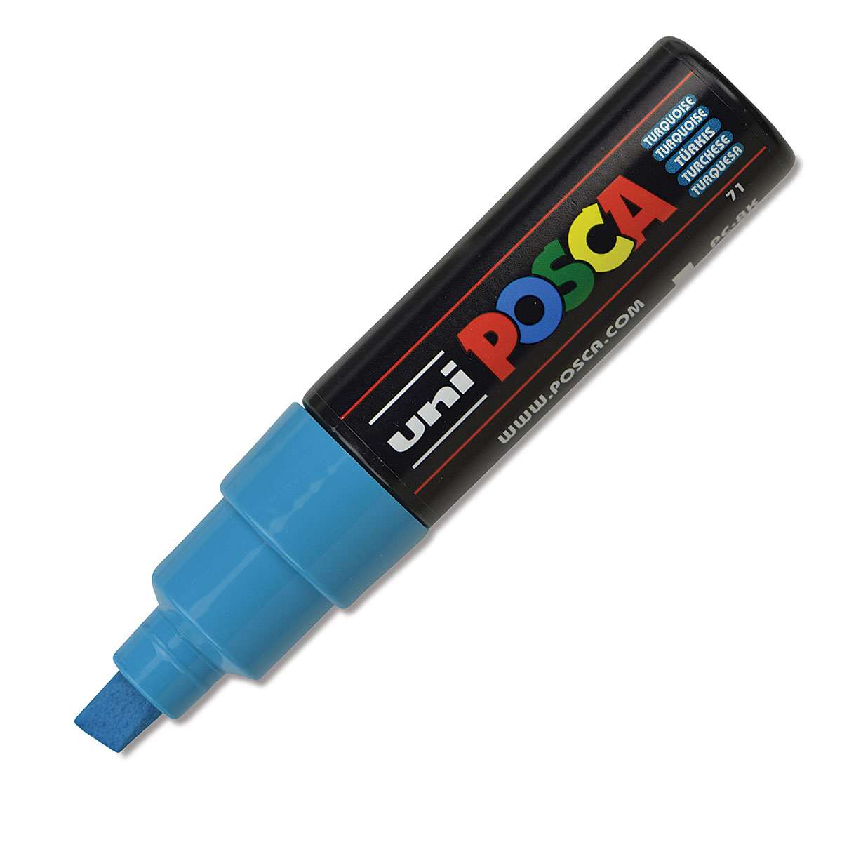 CANETA POSCA PC-8K 71 AZUL TURQUESA