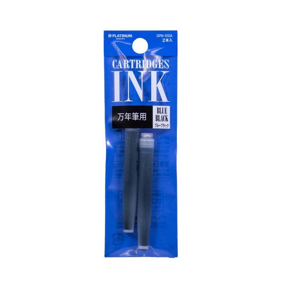 CARTUCHO TINTA PLATINUM C/2 BLUE BLACK SPN-100A 3