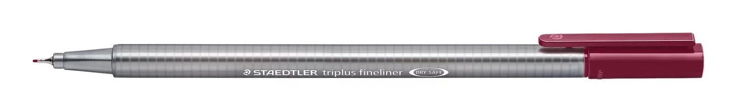 CANETA STAEDTLER TRIPLUS FINELINER 0.3MM MOGNO