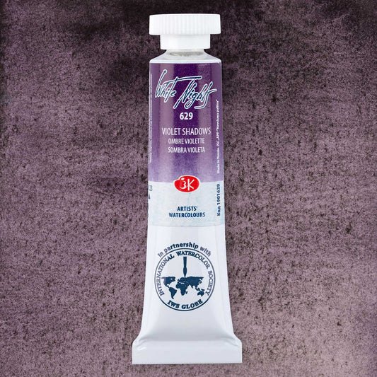 AQUARELA WHITE NIGHTS 629 TONS GRANULADOS VIOLET SHADOWS 10ML S2