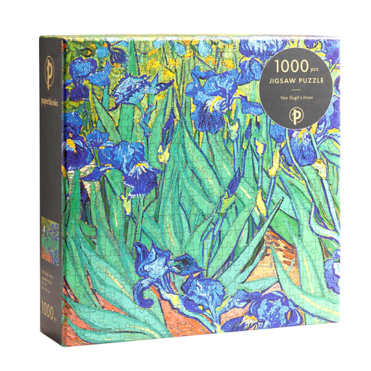 QUEBRA CABECAS PUZZLE PAPERBLANKS 1000 PCS VAN GOGH IRISES