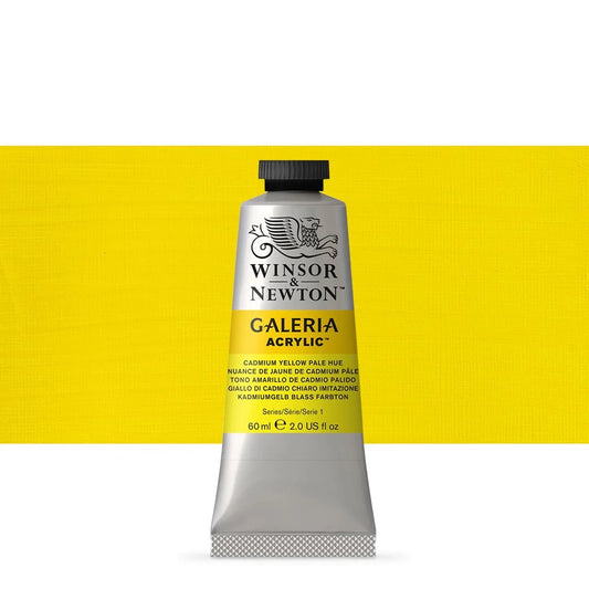 ACRILICA WINSOR NEWTON GALERIA 60ml 114 CADMIUM YELLOW PALE HUE