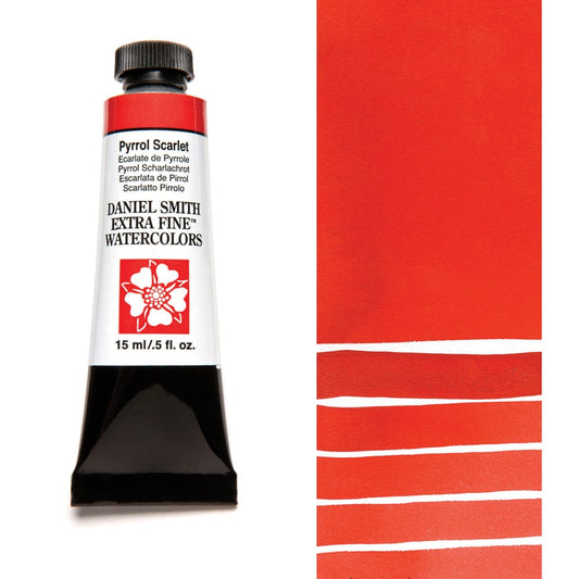 AQUARELA DANIEL SMITH 05ml EXTRA FINE Pyrrol Scarlet 085