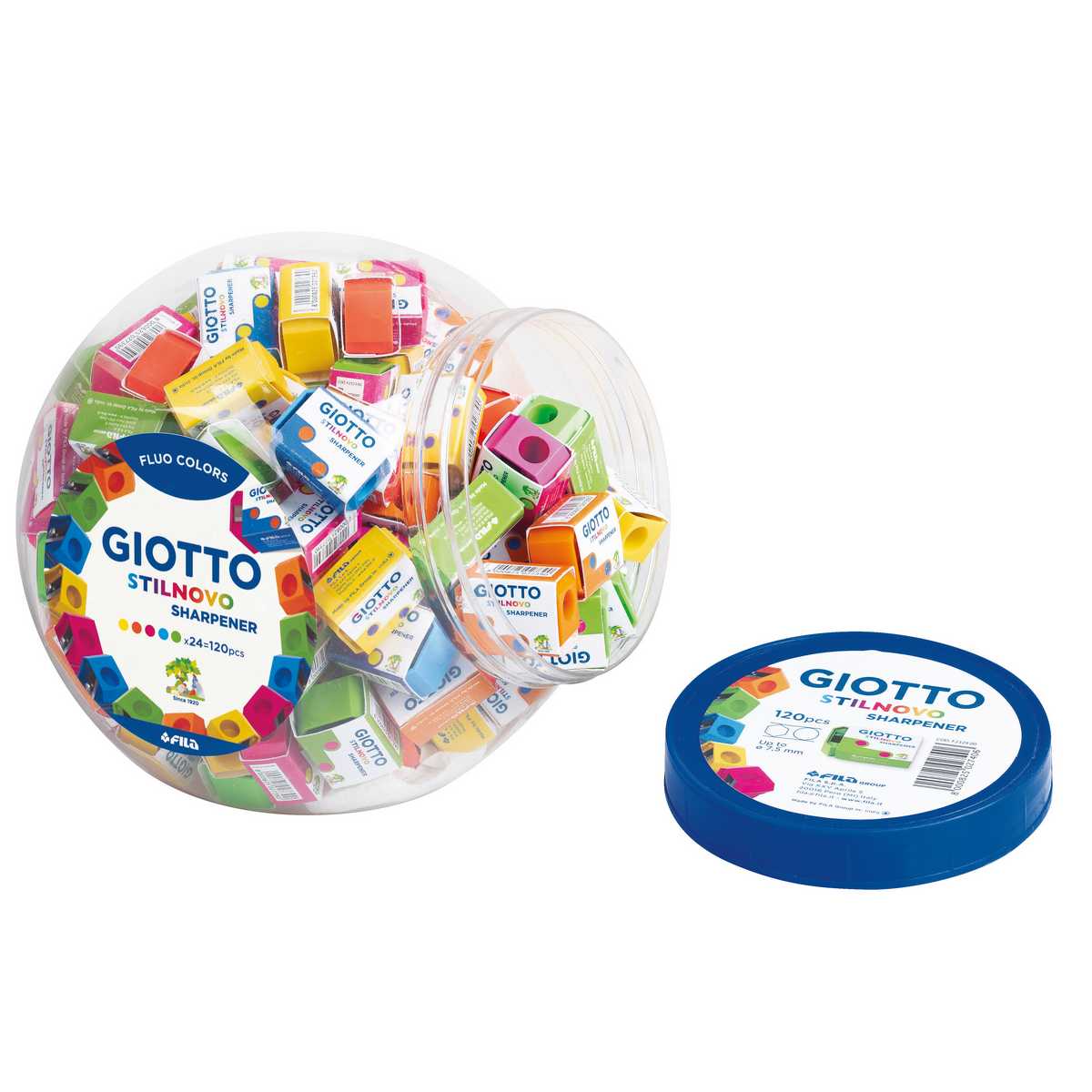 APONTADOR GIOTTO STILNOVO FLUORESCENTE UNIDADE