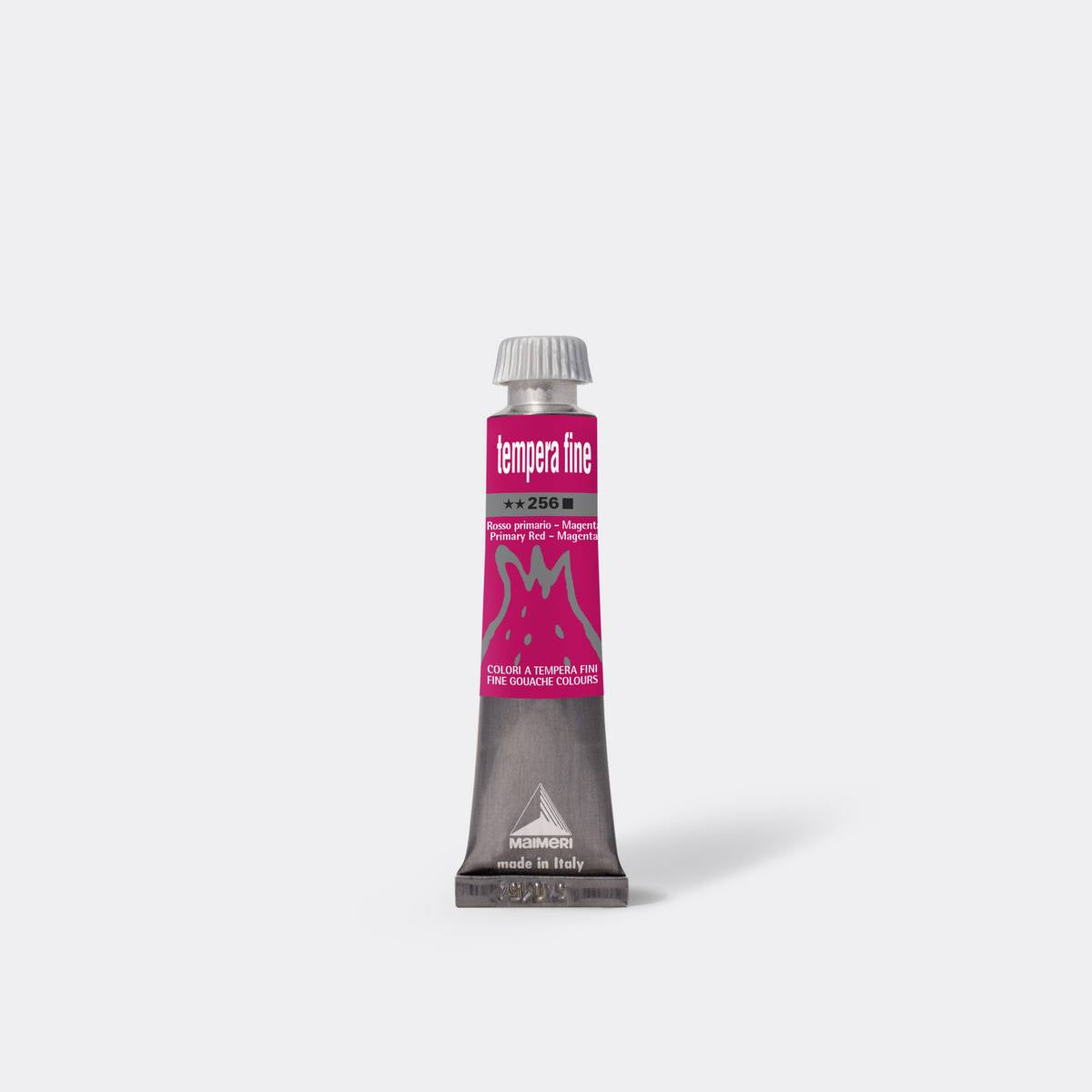 GOUACHE TEMPERA FINE MAIMERI 20ML 256 PRIMARY RED - MAGENTA