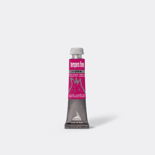 GOUACHE TEMPERA FINE MAIMERI 20ML 256 PRIMARY RED - MAGENTA