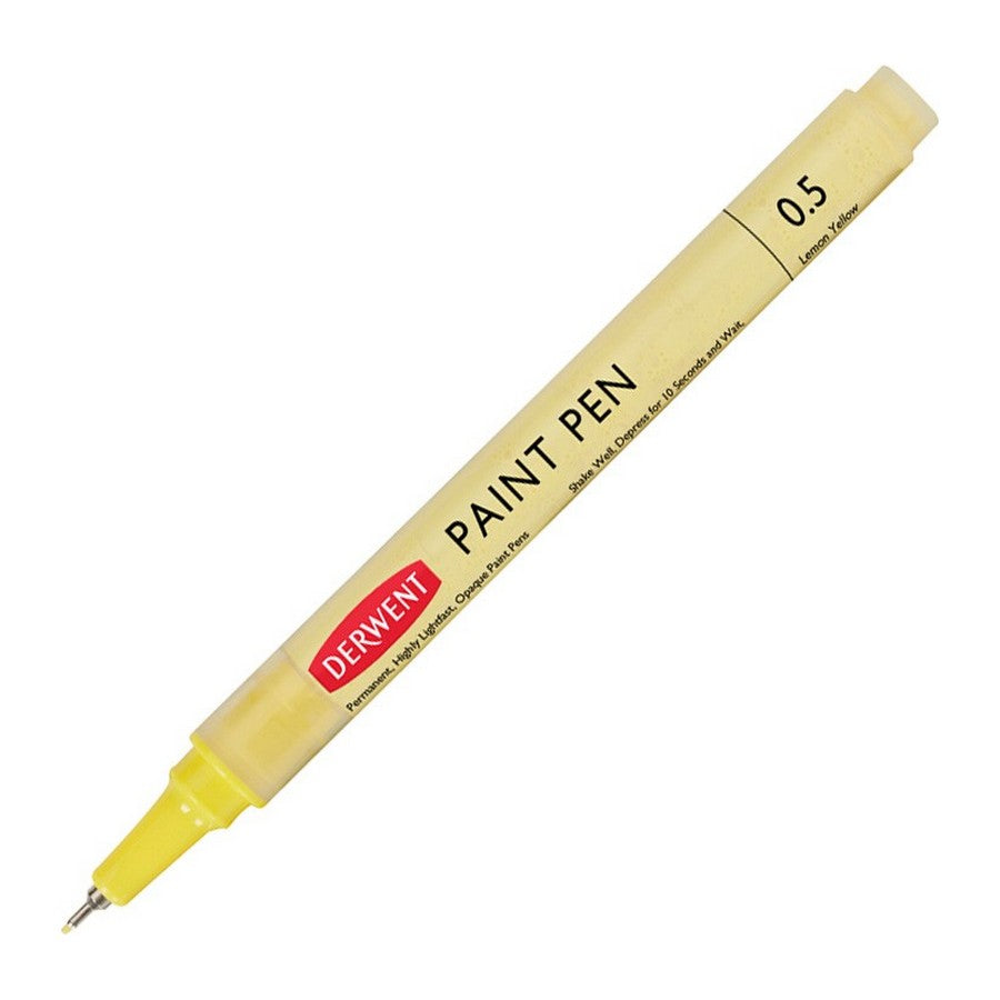 CANETA DERWENT PAINT PEN 0,5MM 01 LEMON YELLOW (#01 BRICKROAD)