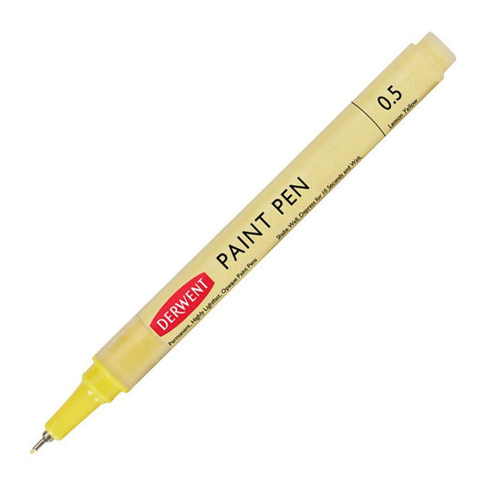 CANETA DERWENT PAINT PEN 0,5MM 01 LEMON YELLOW (#01 BRICKROAD)