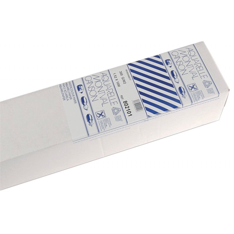 PAPEL CANSON MONTVAL 300g/m2 ROLO 1,52x10m