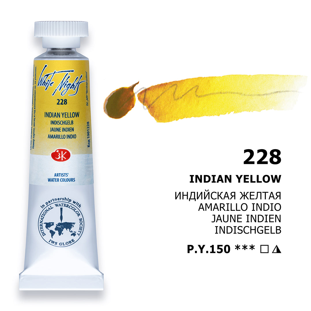 AQUARELA WHITE NIGHTS 228 INDIAN YELLOW 10ML S1