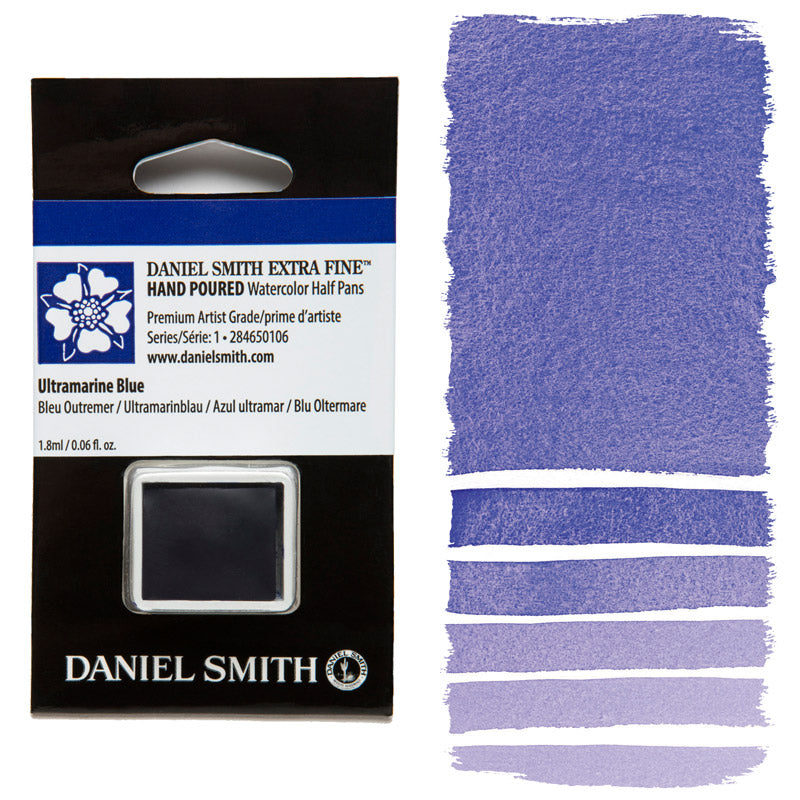 AQUARELA DANIEL SMITH HALF PAN ULTRAMARINE BLUE 106