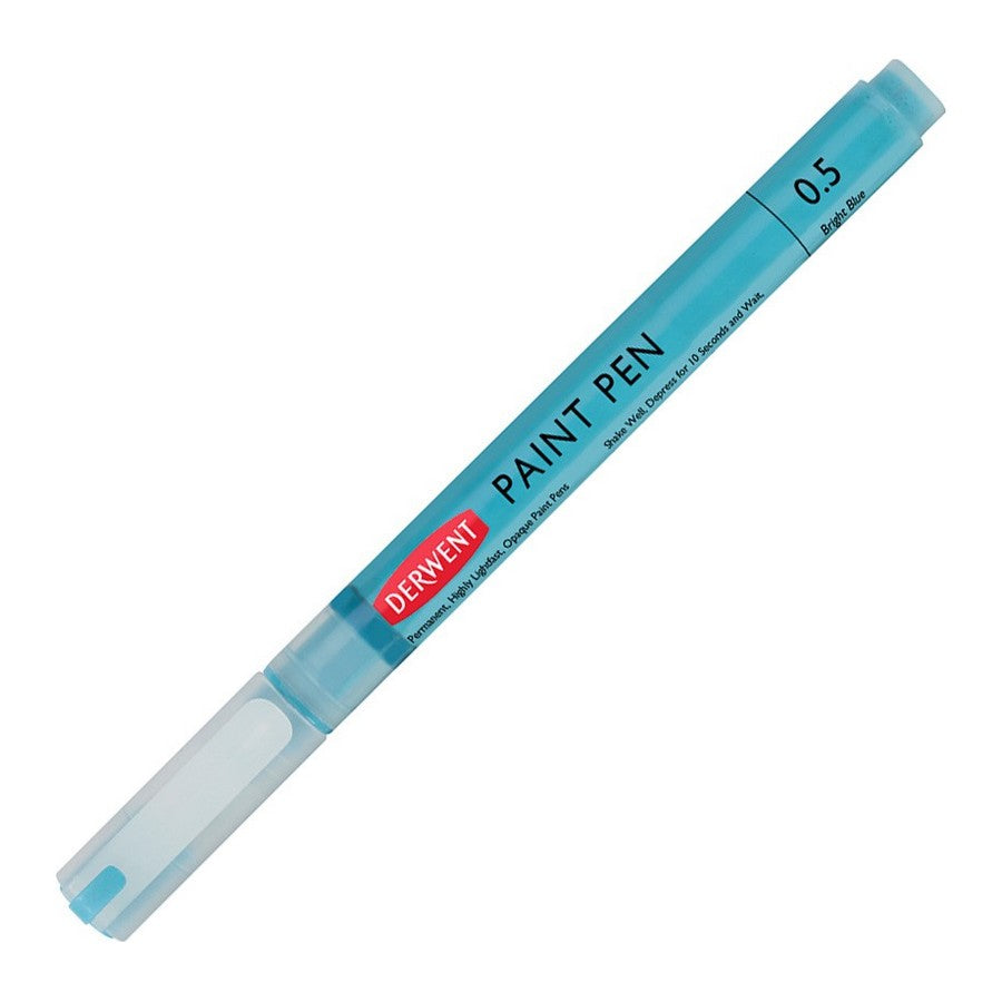 CANETA DERWENT PAINT PEN 0,5MM 09 BRIGHT BLUE (#09 HIGH)