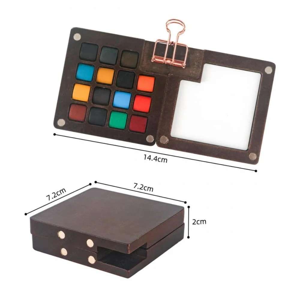 AQUARELA PORTÁTIL SINOART C/ 15 CORES