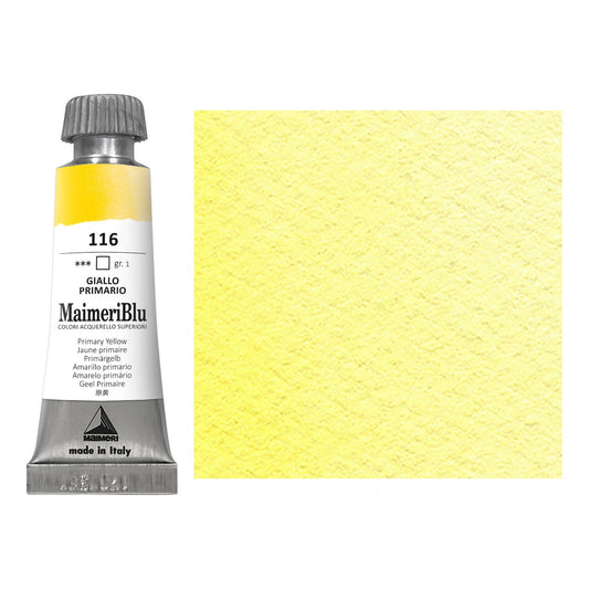 AQUARELA MAIMERIBLU ARTISTS 116 PRIMARY YELLOW 12ML S1
