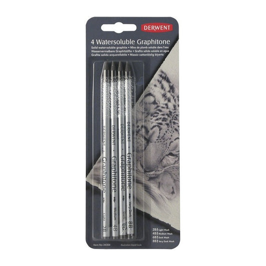 LAPIS GRAFITE INTEGRAL AQUARELAVEL DERWENT GRAPHITONE C/ 04