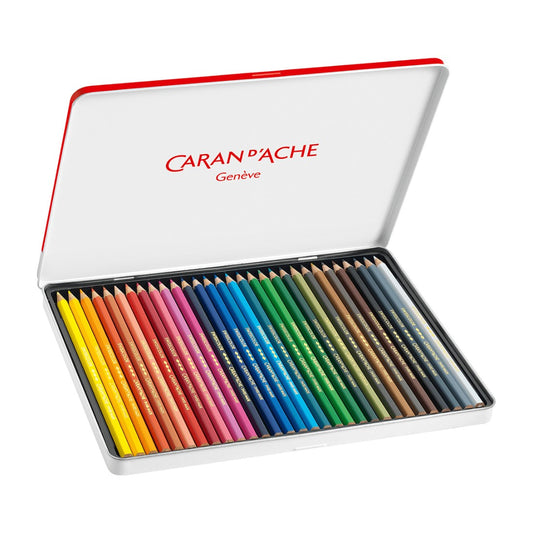 LAPIS AQUARELAVEL CARAN D´ACHE SWISSCOLOR 30 CORES 1285730