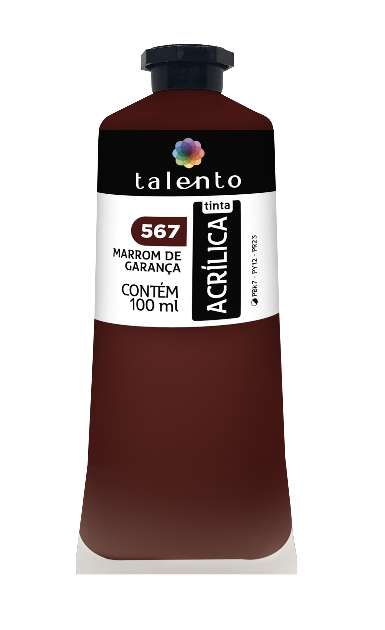 ACRILICA TALENTO 100ML 567 MARROM DE GARANCA