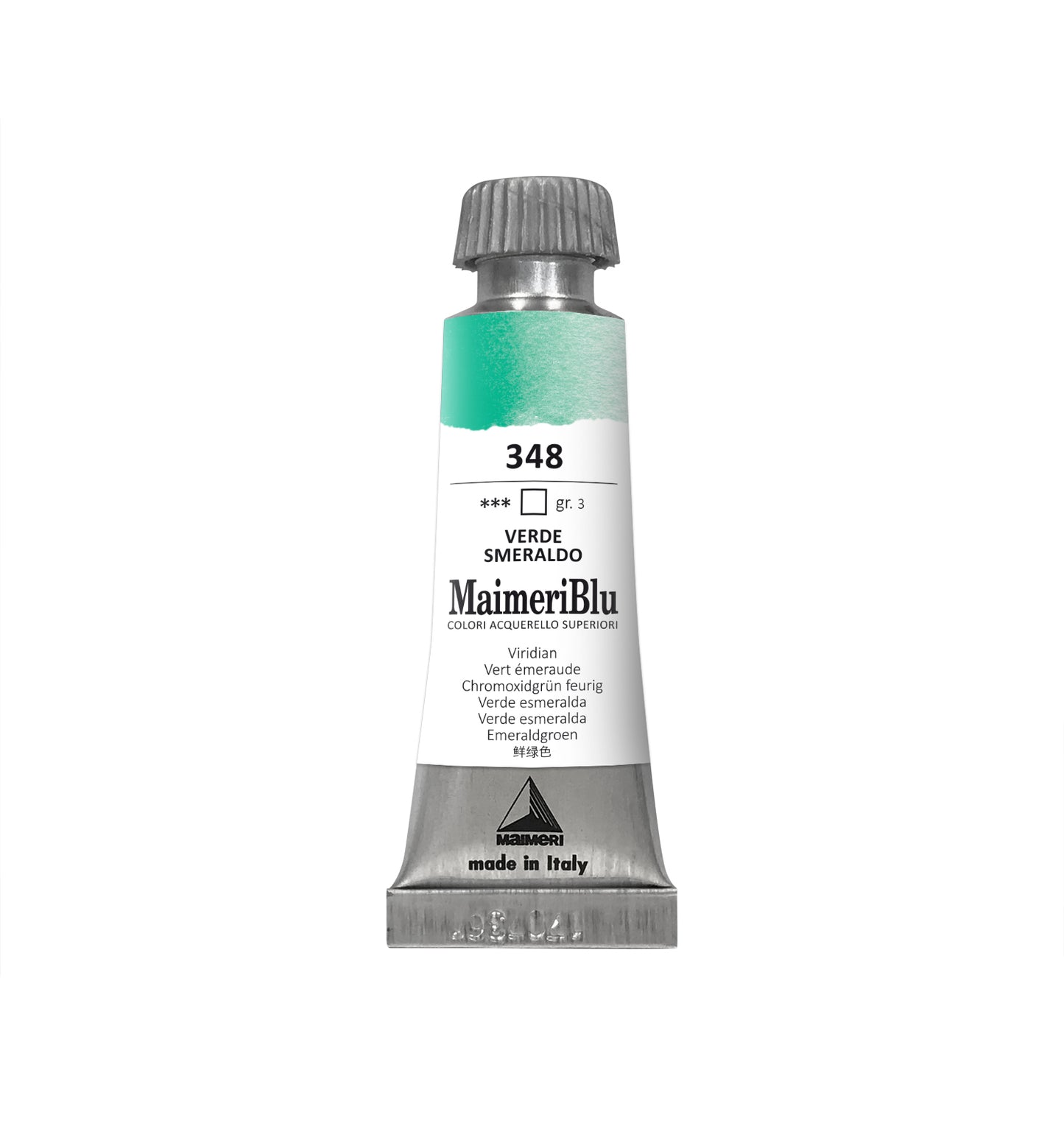 AQUARELA MAIMERIBLU ARTISTS 348 VIRIDIAN 12ML S3