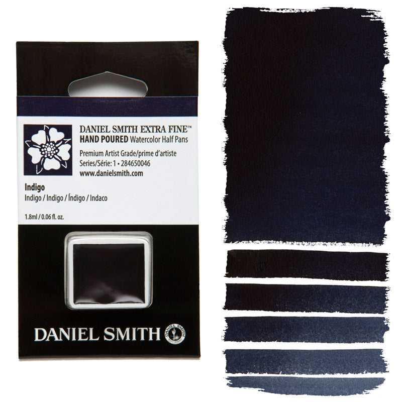 AQUARELA DANIEL SMITH HALF PAN INDIGO 046