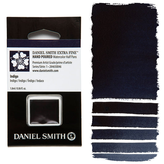 AQUARELA DANIEL SMITH HALF PAN INDIGO 046