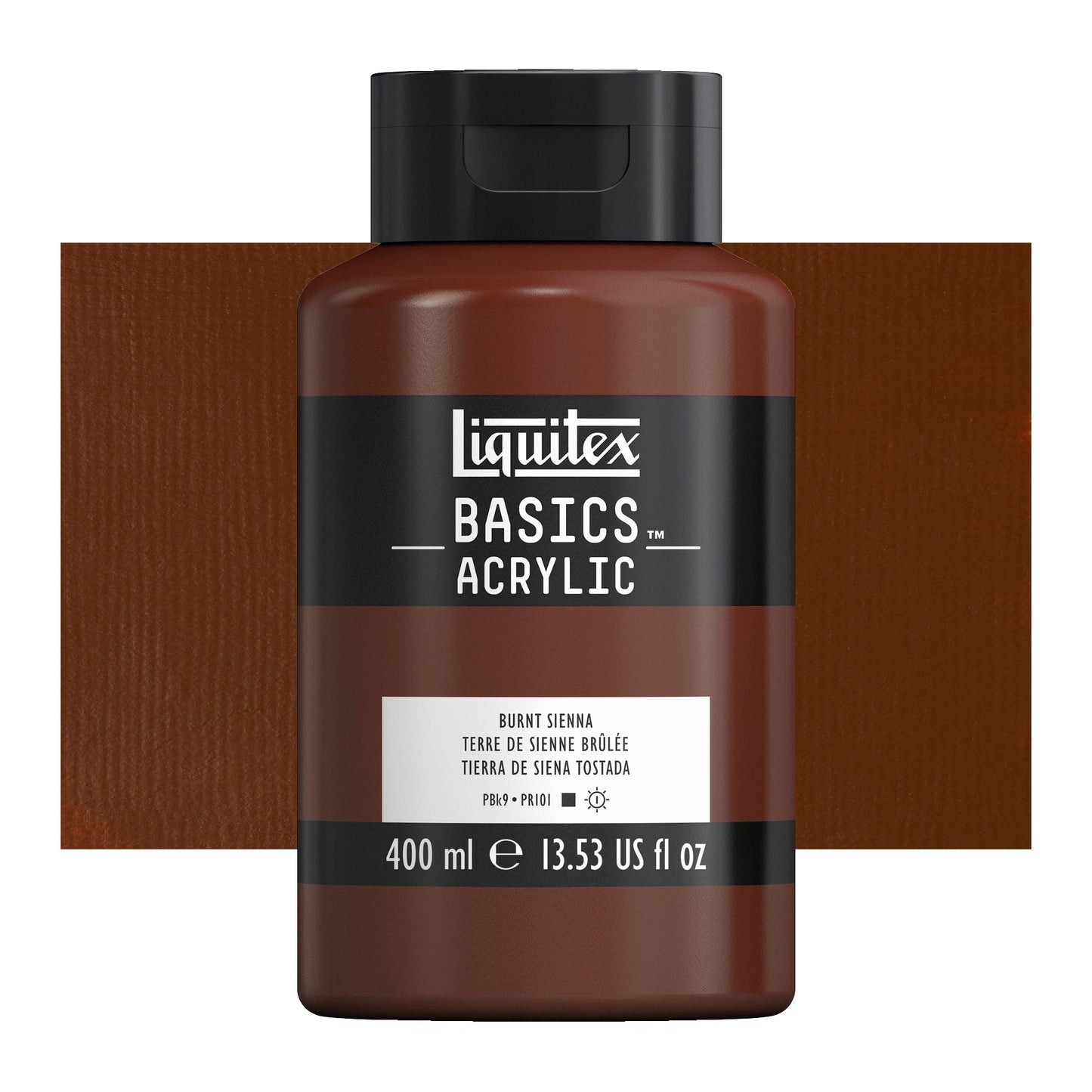 ACRILICA LIQUITEX BASICS 400ML 722 BURNT SIENNA