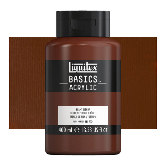 ACRILICA LIQUITEX BASICS 400ML 722 BURNT SIENNA