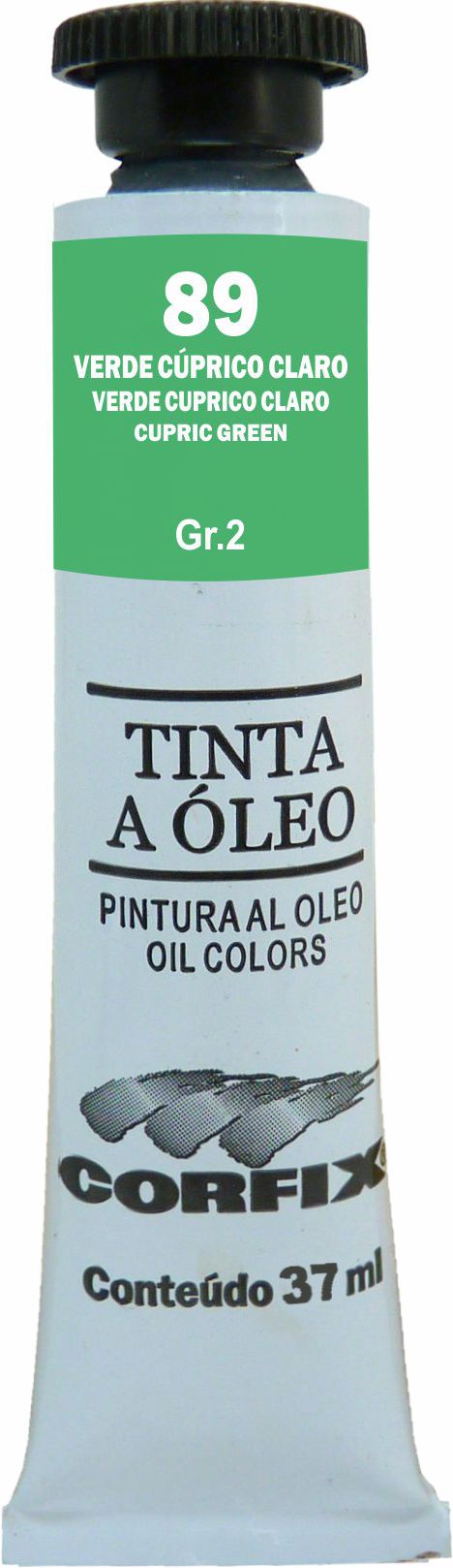 OLEO CORFIX 37ML 89 VERDE CUPRICO CLARO