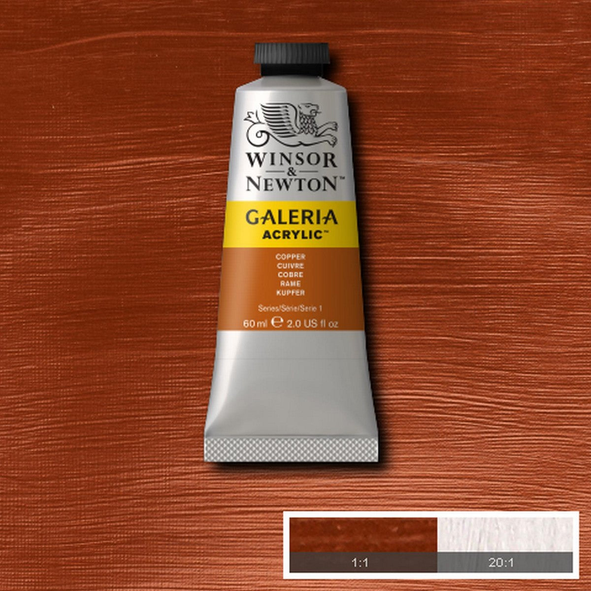 ACRILICA WINSOR NEWTON GALERIA 60ml 214 COPPER 2120214