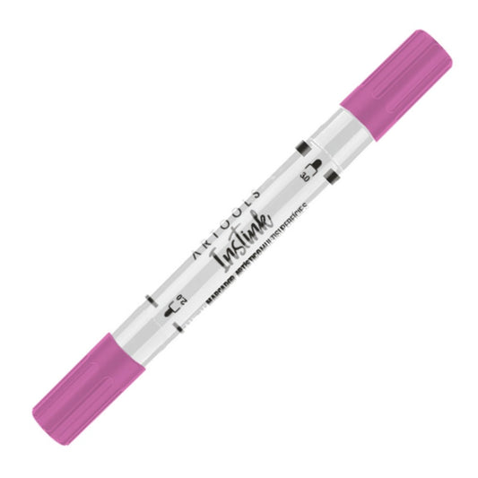 MARCADOR ARTOOLS INSTINK ACRILICO ROSA PONTA DUPLA R605