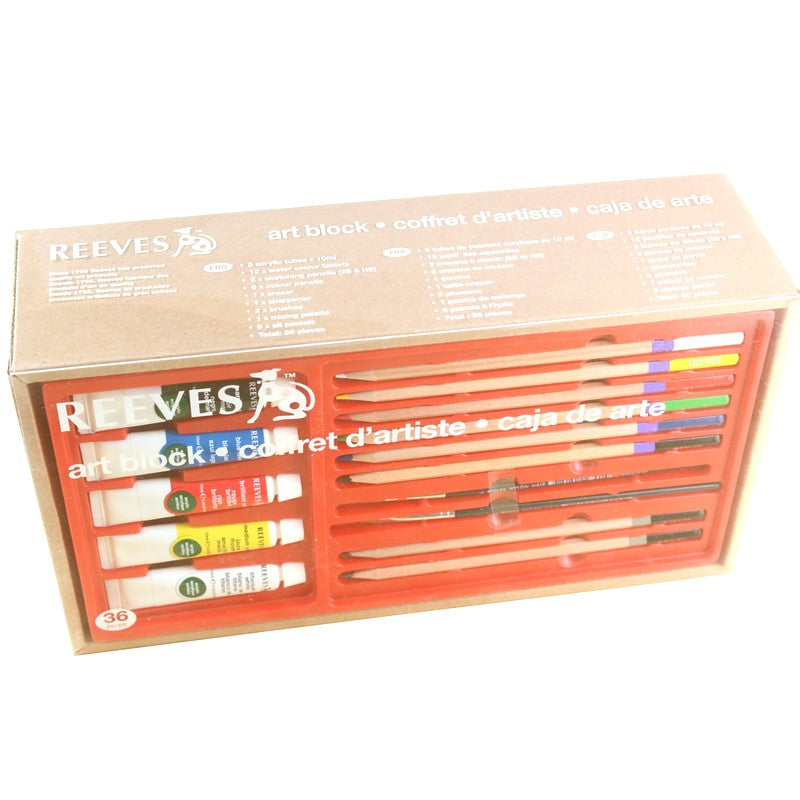 ESTOJO REEVES ARTISTICO C/ 36 PEÇAS 4910213