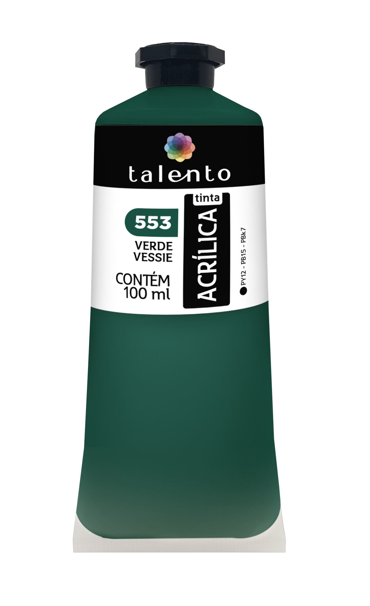 ACRILICA TALENTO 100ML 553 VERDE VESSIE