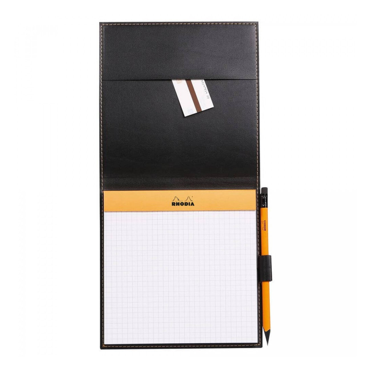 BLOCO RHODIA BOUTIQUE ORANGE 14,5X14,5CM 80FLS PONT QUADRICU