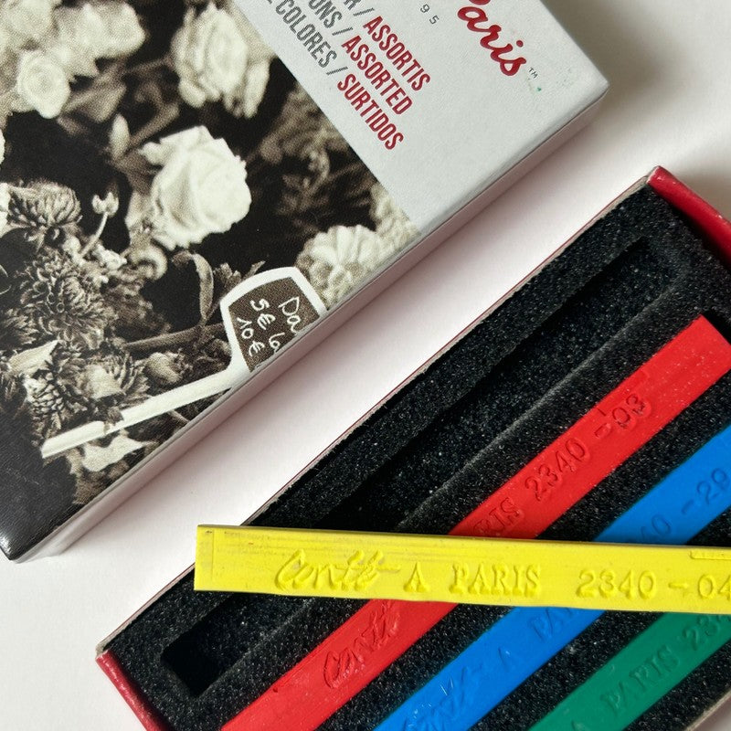 ESTOJO PASTEL SECO CARRE CONTE 04 CORES INICIACAO 50206