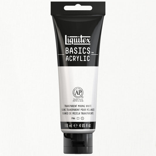 ACRILICA LIQUITEX BASICS 118ML MIXING WHITE 1046430