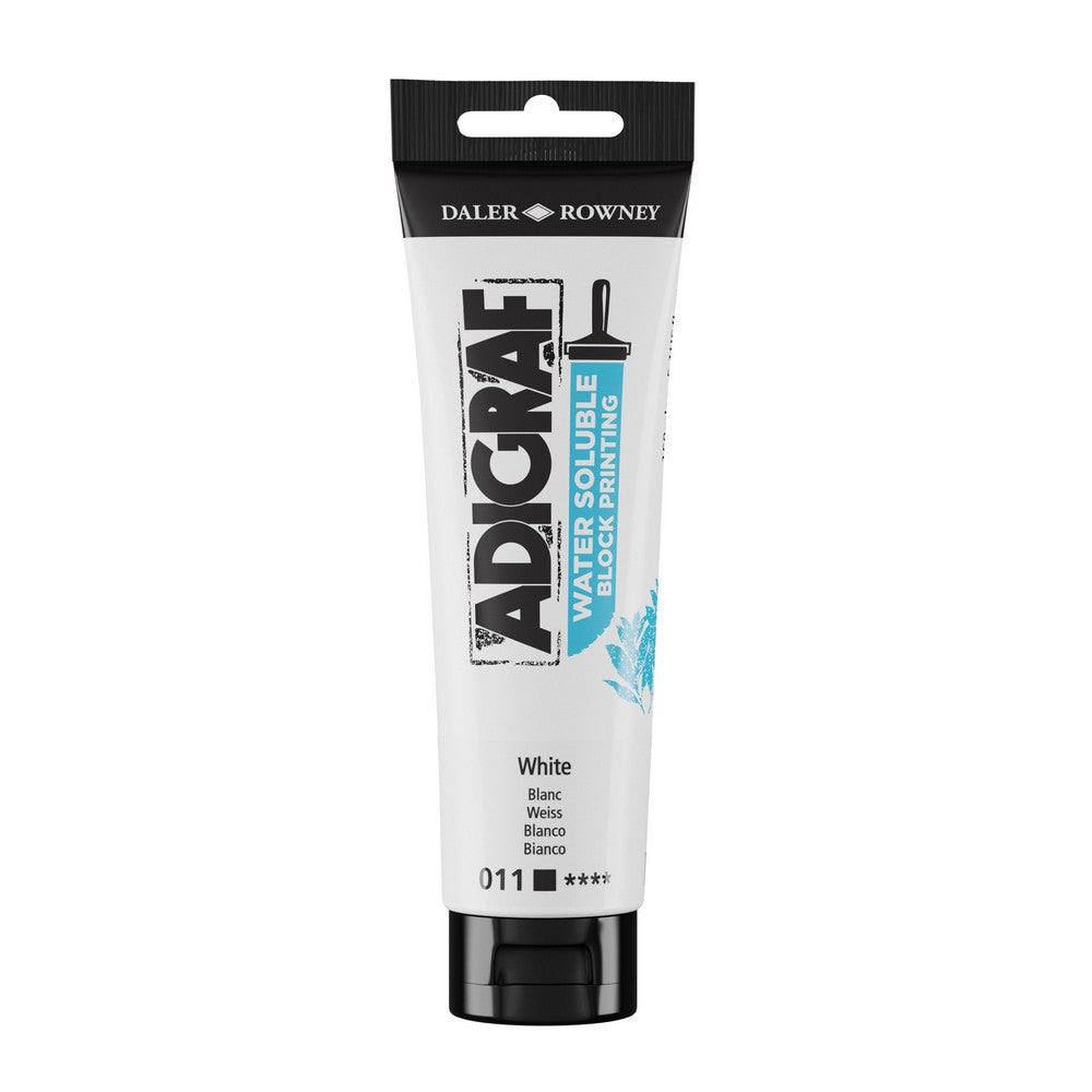 ADIGRAF BLOCK PRINTING SOLV AGUA 150ML WHITE