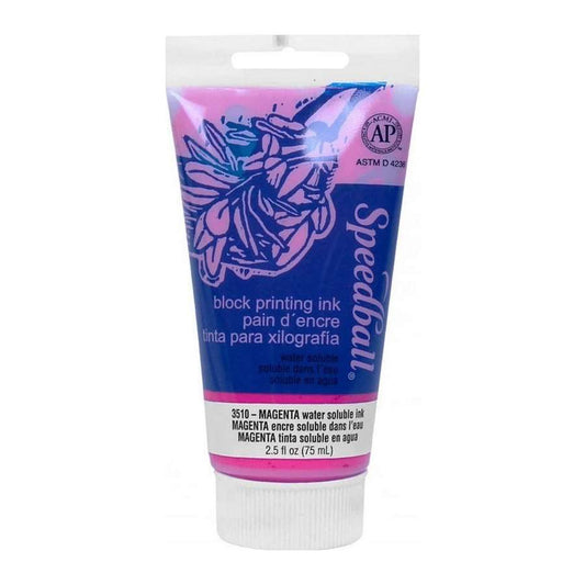 TINTA XILO/LINO WATER-BASED SPEEDBALL 075ML 3510 MAGENTA