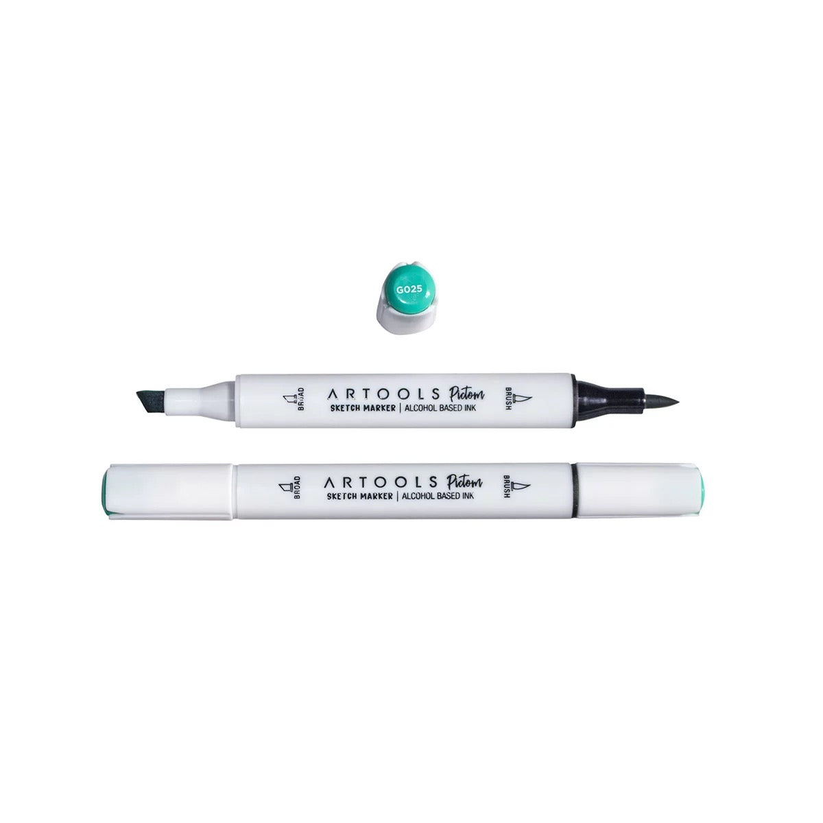 MARCADOR ARTOOLS PICTOM PONTA DUPLA LIGHT CLEAN BLUE (G025)