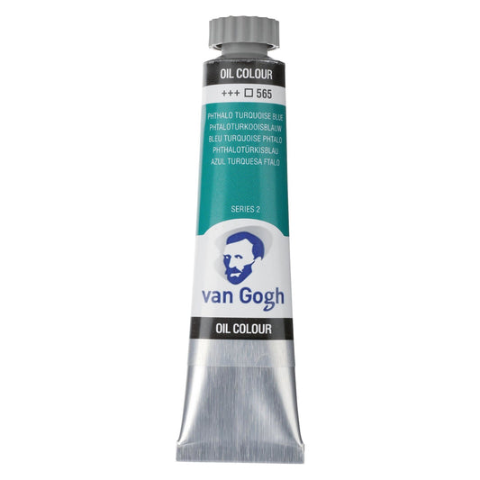 OLEO TALENS VAN GOGH 20ML 565 PHTHALO TURQUOISE BLUE
