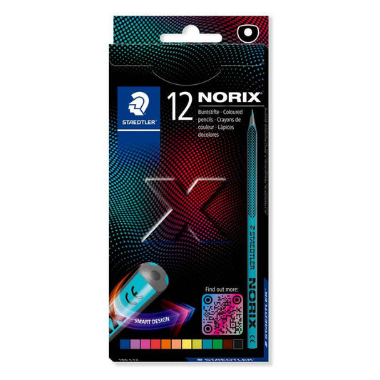 LAPIS COR STAEDTLER NORIX 12 CORES