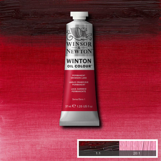OLEO WINSOR NEWTON WINTON 37ML 478 PERMANENT CRIMSON LAKE