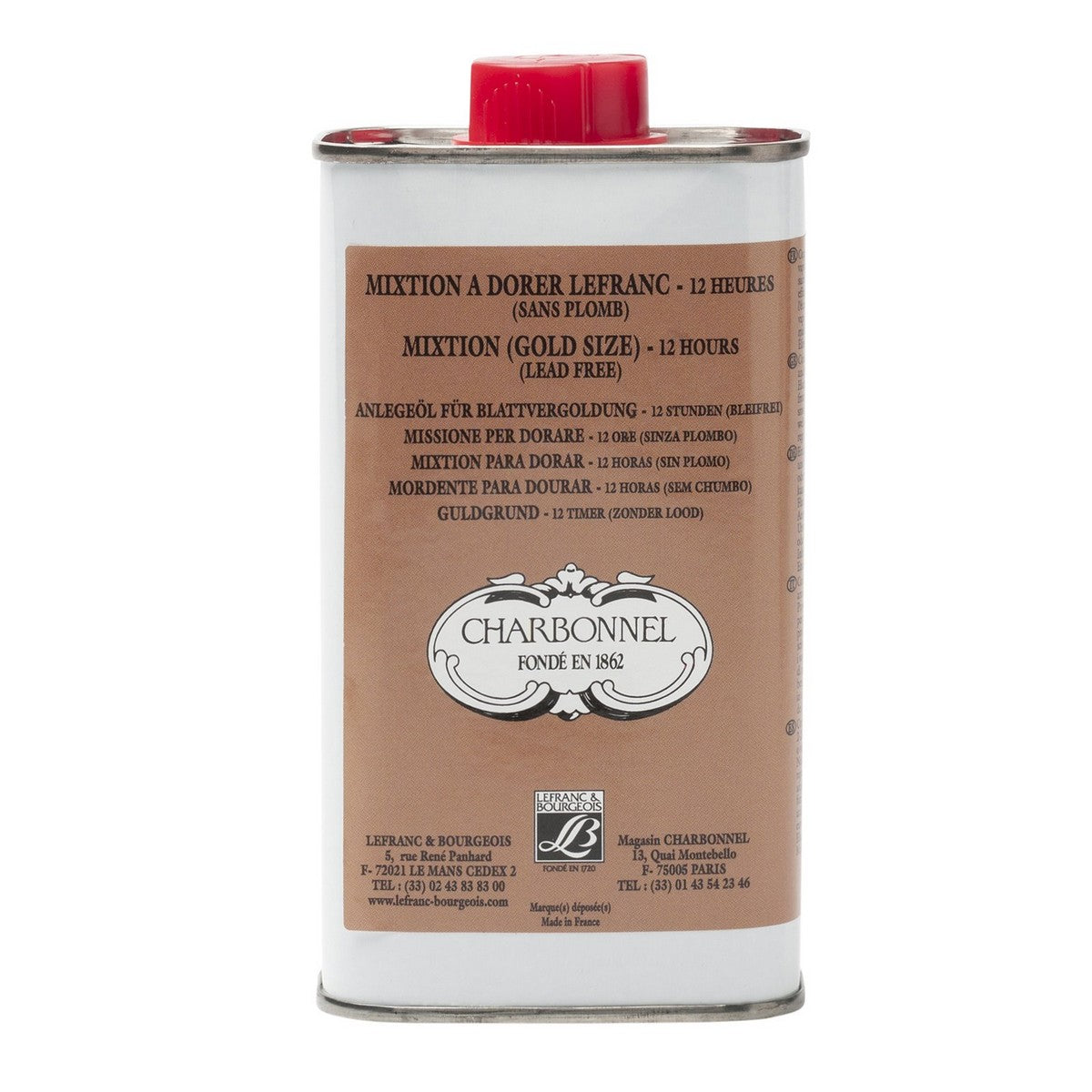 MIXTION PARA DOURACAO BASE OLEO CHARBONNEL 250ML 12 HORAS 332344