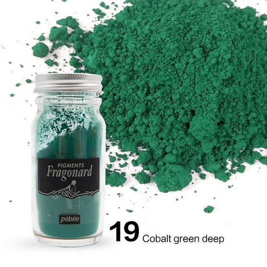 PIGMENTO PURO PEBEO FRAGONARD 19 COBALT GREEN DEEP 90G S5