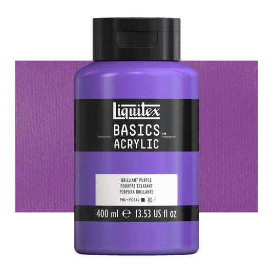 ACRILICA LIQUITEX BASICS 400ml 712 BRILLIANT PURPLE