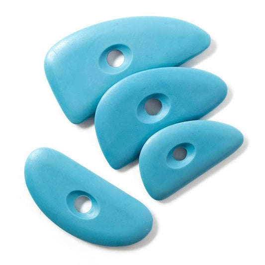 ESPATULAS DE SILICONE P/ CERAMICA C/4 T0231