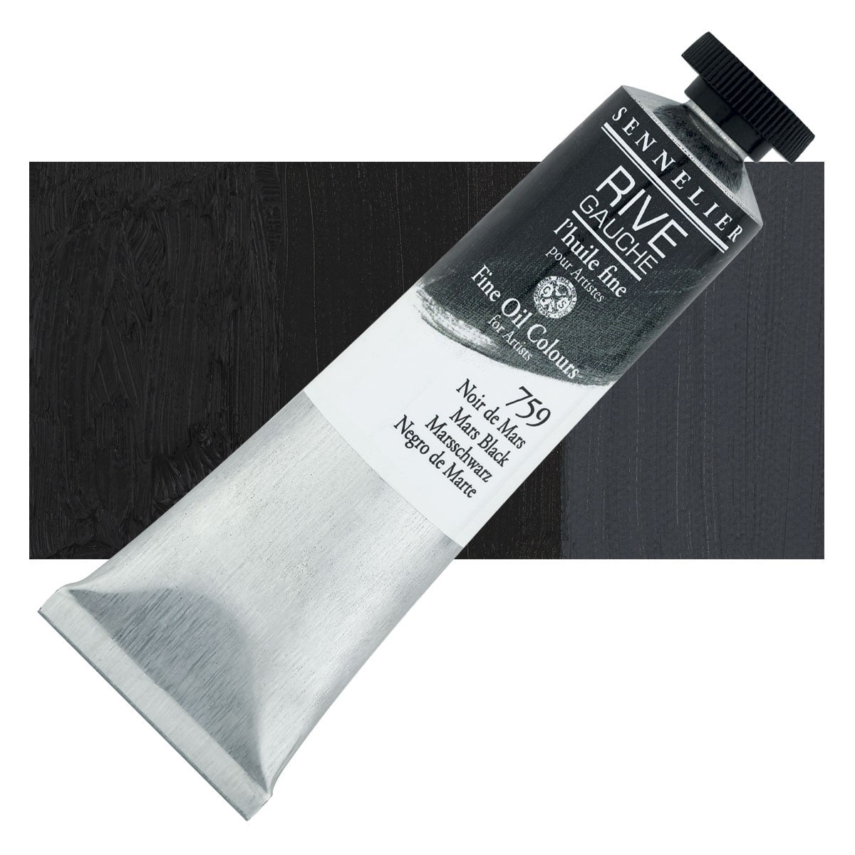 OLEO SENNELIER RIVE GAUCHE 40ML 759 MARS BLACK