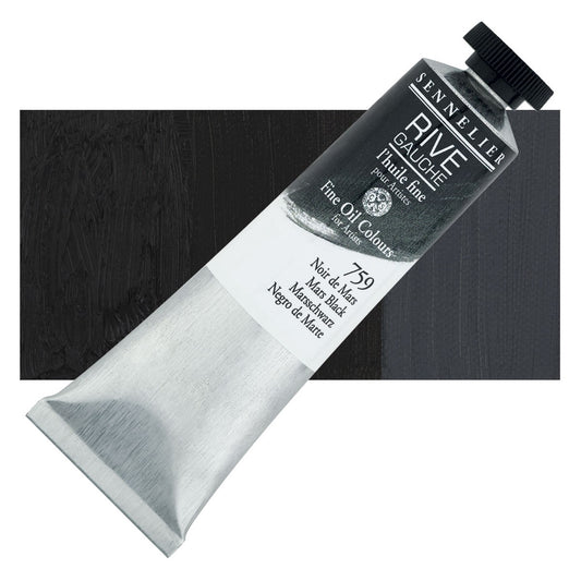 OLEO SENNELIER RIVE GAUCHE 40ML 759 MARS BLACK