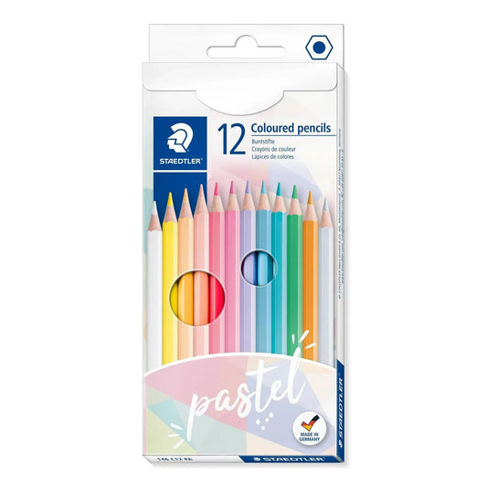 LAPIS COR STAEDTLER 12 CORES PASTEL 146 C12 PA