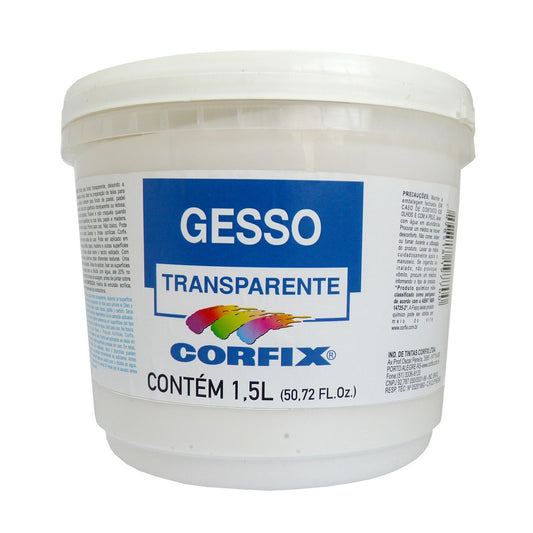 GESSO ACRILICO CORFIX TRANSPARENTE 1500ML