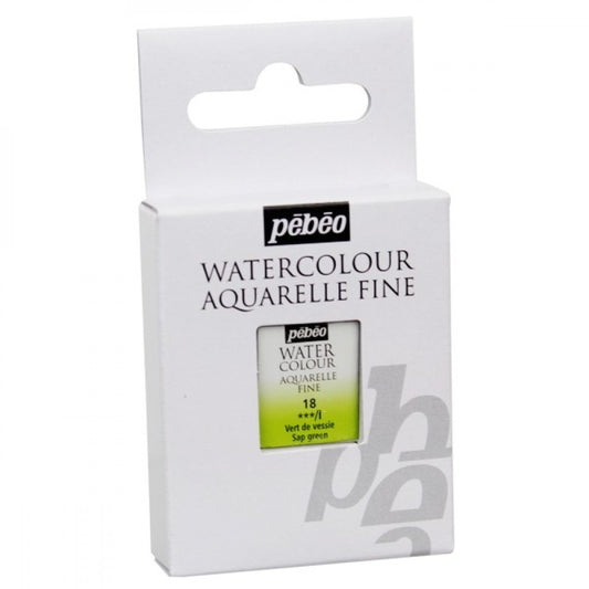 AQUARELA PEBEO HALF PAN 18 VERDE VESSIE