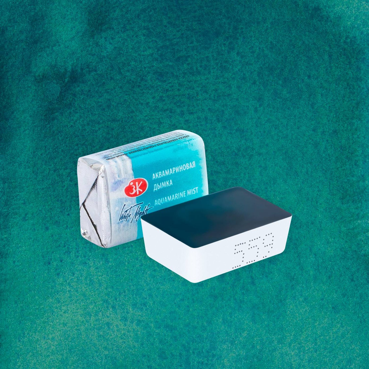 AQUARELA WHITE NIGHTS 559 TONS GRANULADOS AQUAMARINE MIST FULL PAN